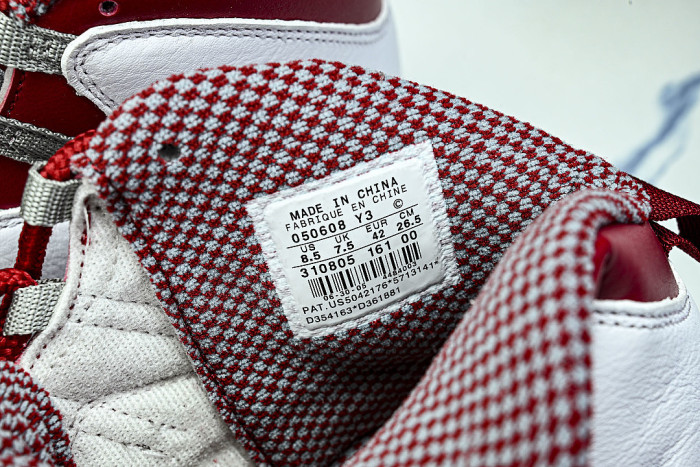 310805-161 AIR JORDAN 10 RETRO AJ10 RED/WHITE