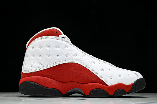 414571-122 JORDAN 13 RETRO WHITE/BLACK-TRUE RED