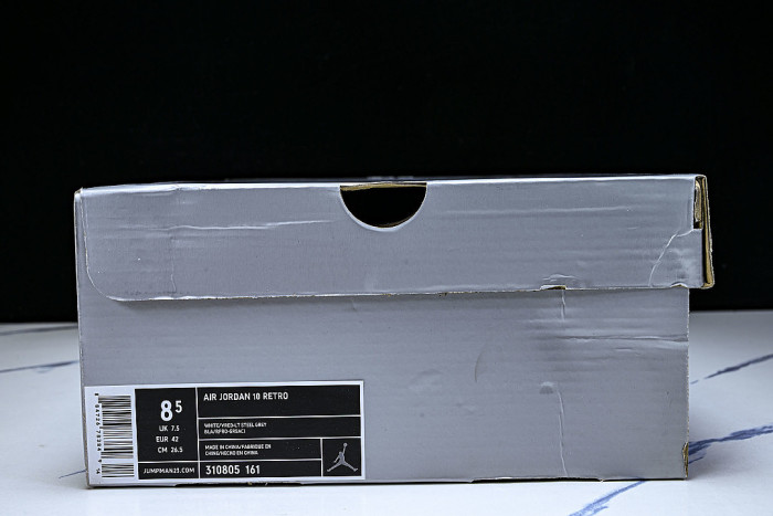 310805-161 AIR JORDAN 10 RETRO AJ10 RED/WHITE