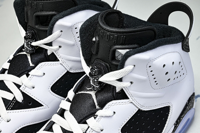 CT8529-108 AIR JORDAN AJ6 BLACK/WHITE