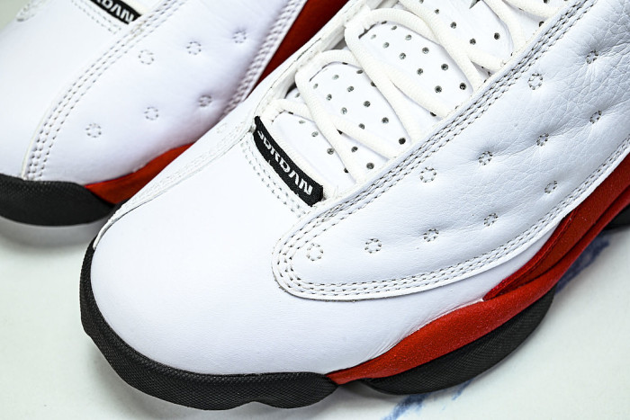 414571-122 JORDAN 13 RETRO WHITE/BLACK-TRUE RED
