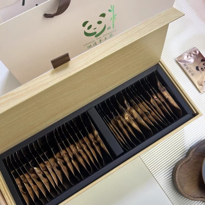 Sichuan specialty tea gift box set official drifting snow jasmine tea