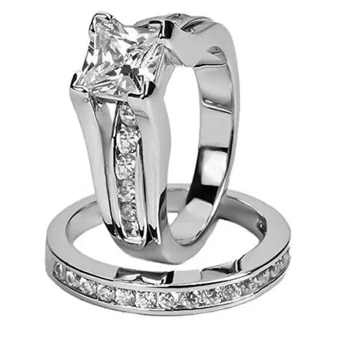Couple Pair Ring Pure Silver Edition