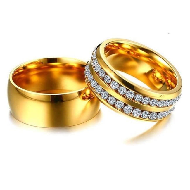 Exquisite Gold Promise Ring