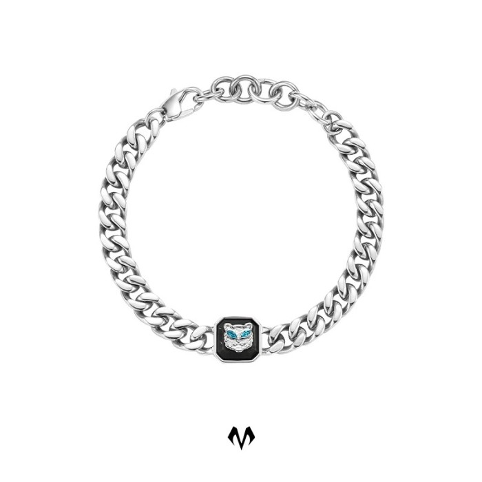 Super cool couple style Cool Leopard Cuban bracelet