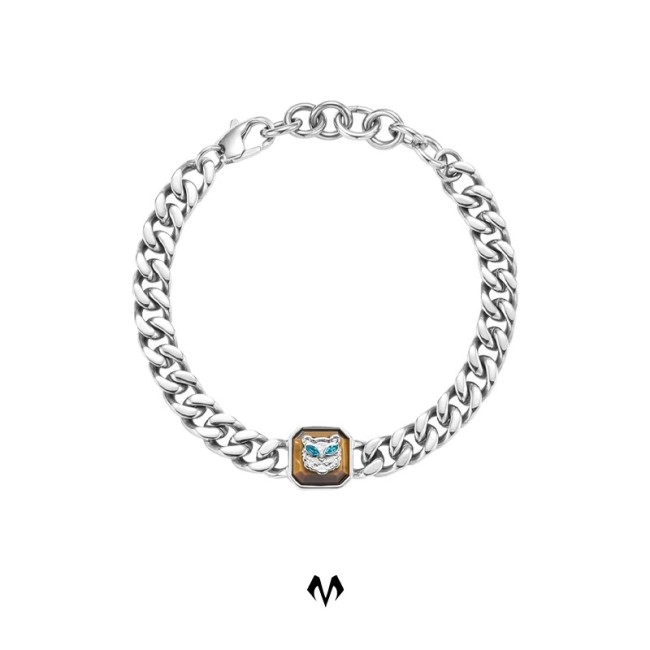 Super cool couple style Cool Leopard Cuban bracelet
