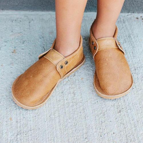 Soft Comfy Sole Slip On Faux Leather Flats