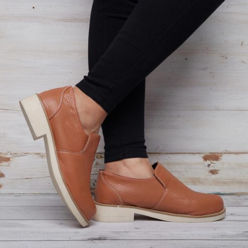 Comfy Sole Pu Loafers Women Slip On Shoes