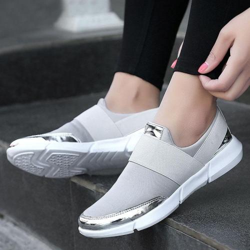 Women Shoes New Loafers Women Flats Stretch Fabric Casual Shoes Woman Sneakers Slip On Lightwieght Spring Summer Shoes Ladies