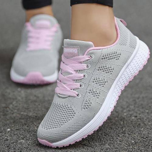Shoes Woman Sneakers Big Size 35-44 Air Mesh Womens Sneakers Wedges Female Shoes Shallow Casual Shoes Women