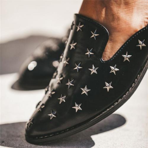 Lightweight Fashionable Brick-Inlaid Muller Shoes