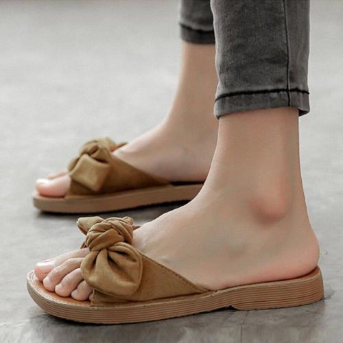 2019 Summer Shoes Women Sandals Flat Fashion Sandals Woman Casual Slides Butterfly Sweet Ladies Shoes Non-slip A1360