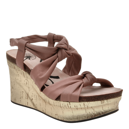 FAR SIDE in MAUVE Wedge Sandals