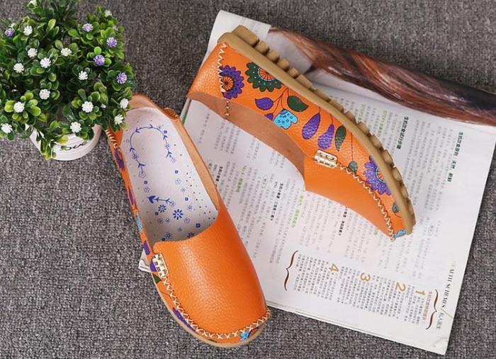 Genuine leather casual shoes woman loafers 2020 fashion comfortable women shoes woman flats plus size walking zapatillas mujer