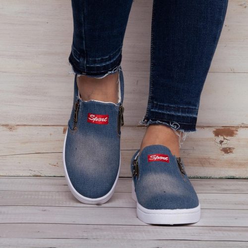 Slip On Casual Flats Canvas Loafers