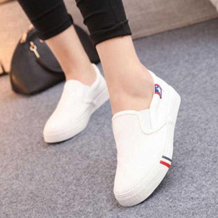 Women's Casual Breathable Canvas Loafers Plus Size