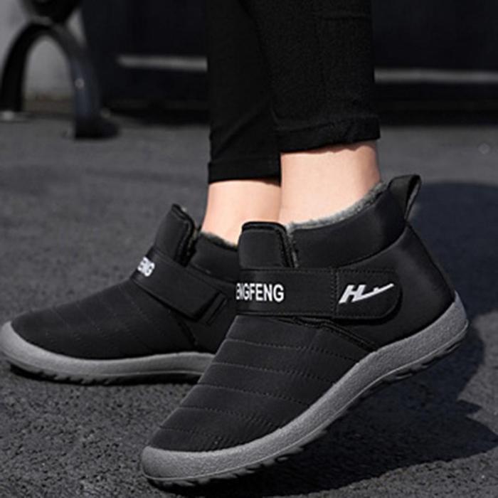 Women's casual and comfortable waterproof snow boots