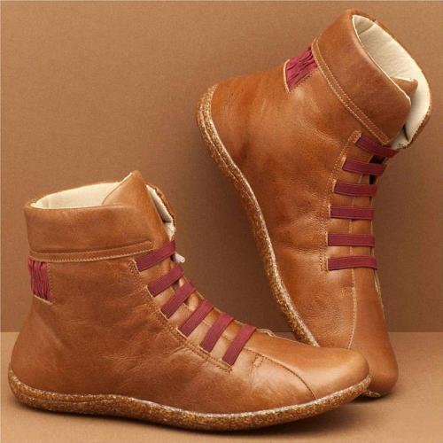 Women Casual Daily High Top Flat Boots