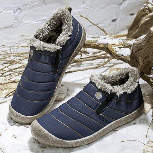 Winter Flat Heel Fur Casual Shoes