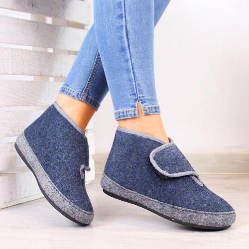 Women Casual Daily Comfy Slip On Boots