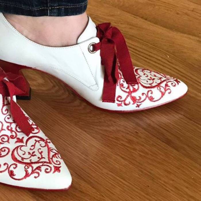 Women Comfy Vintage Slip-on Pump Shoes