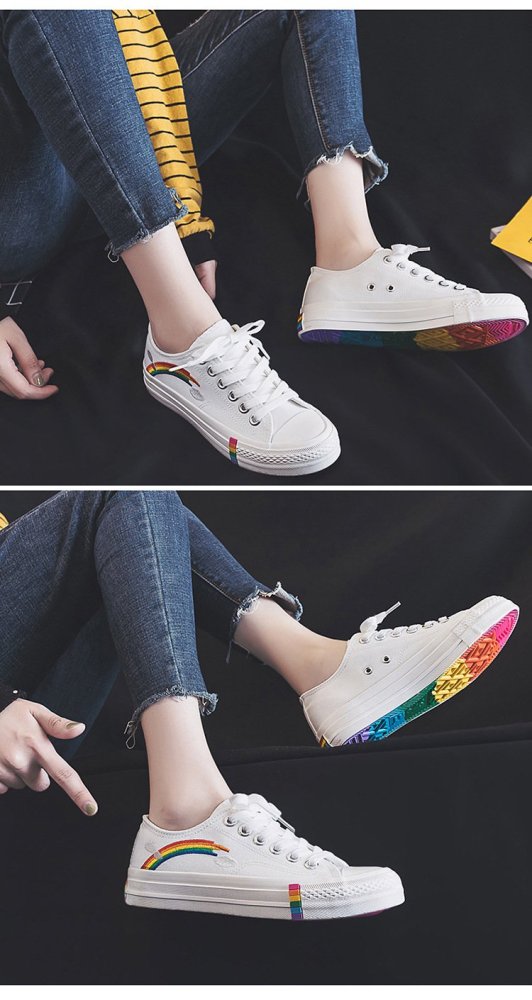 Harajuku Canvas Shoes Women Fashion Sneakers High Quality Comfortable Breathable Woman Casual Loafers Ladies Flats Vulcanize