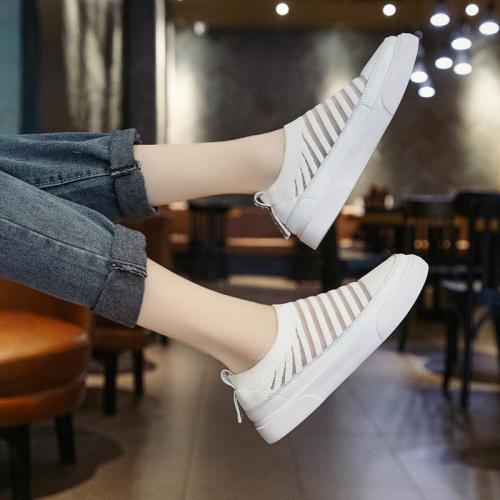 Athletic Style Casual Slip-on Non-slip Sneakers