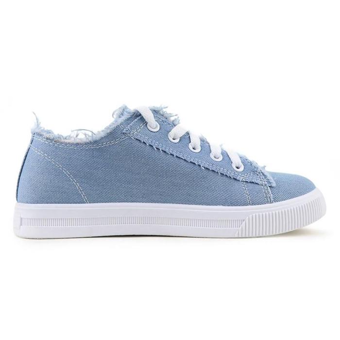 New Spring Ladies Canvas Lace Up Flat Vulcanized Women Fashion Sewing Breathable White Shoes Female Platform Casual Footwear