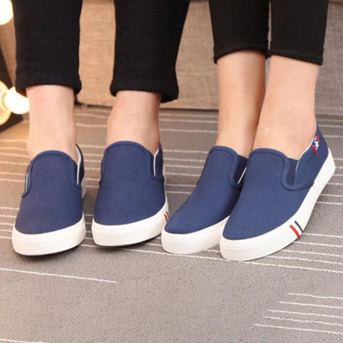 Women's Casual Breathable Canvas Loafers Plus Size