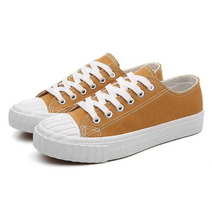 Young Classic Canvas Sneakers Casual Flat Shoes