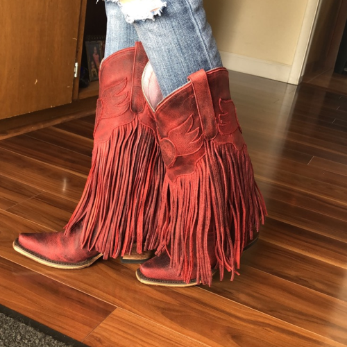 Tassel Casual Leather Boots