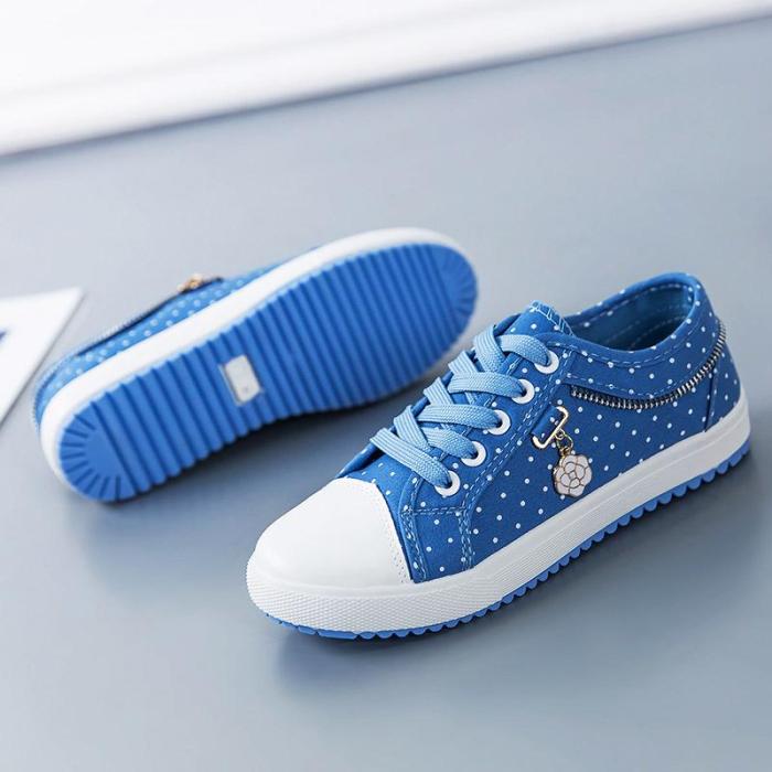 Sneakers women shoes 2020 new solid breathable canvas casual shoes woman lace-up ladies shoes women sneakers tenis feminino