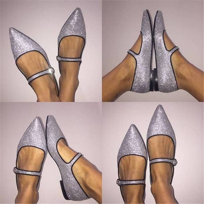 Women's Fashion Simple Pointed Flat Shoes