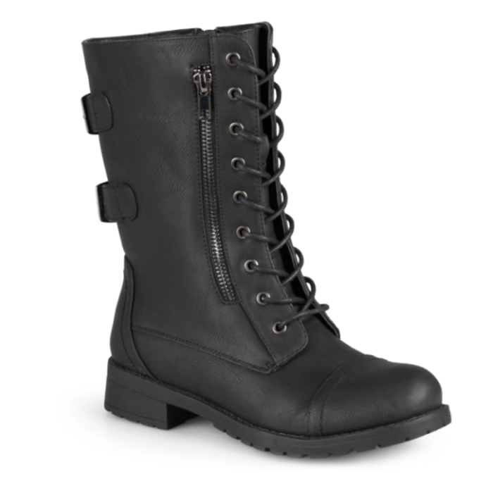 Women Casual Lace-Up Daily Low Heel Fall Boots