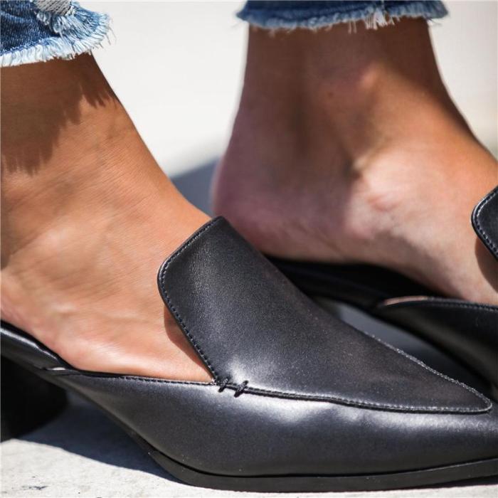 Women's Stylish Pointy Muller Heels