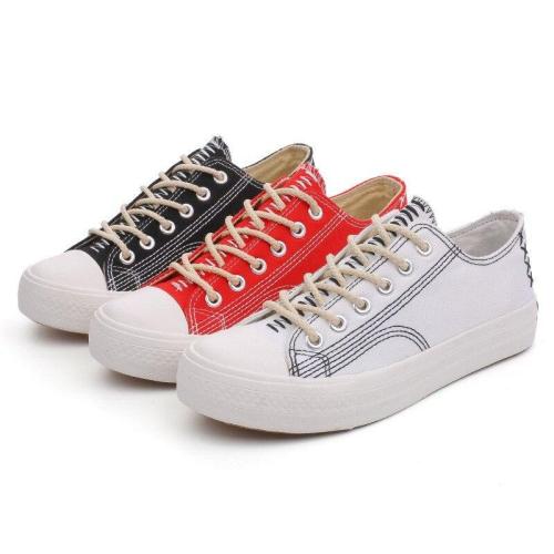 Women Canvas Shoes Fashion Summer Casual Sneakers Women Shoes Students Vulcanize Shoes Flats Ladies Slip Casual sports shoes