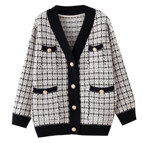 Top quality Luxury Brand Cardigans Sweater Jacket Coat Women Female Outerwear European Coat Casual Winter Sweater Women Grils