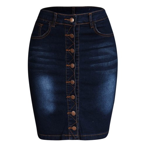 Denim Skirt Plus Size 3XL 4XL 5XL XXXL XXXXL XXXXXL Oversized Big Jeans Casual Mini Skirts Womens Summer 2020 Rokjes Dames Jupe