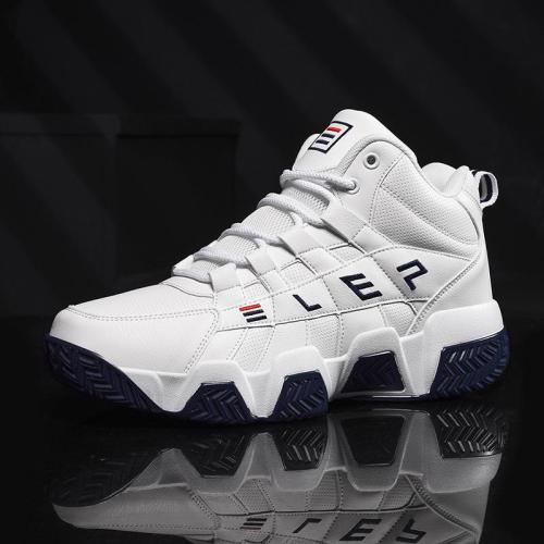 Rich Wrold  Basketball Shoes Men High-top Sports Air Cushion Jordan Hombre Athletic Mens Shoes Comfortable Breathable Sneakers