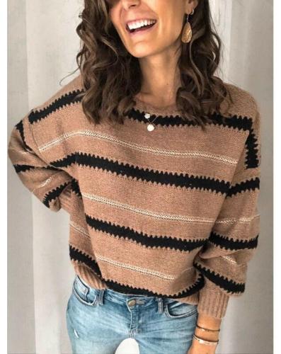 Hot 2020 Fashion Women Sweaters Autumn Casual Clothes Long Sleeve Knitwear Jumper Knitted Sweater Loose Pullover Coat Outwear