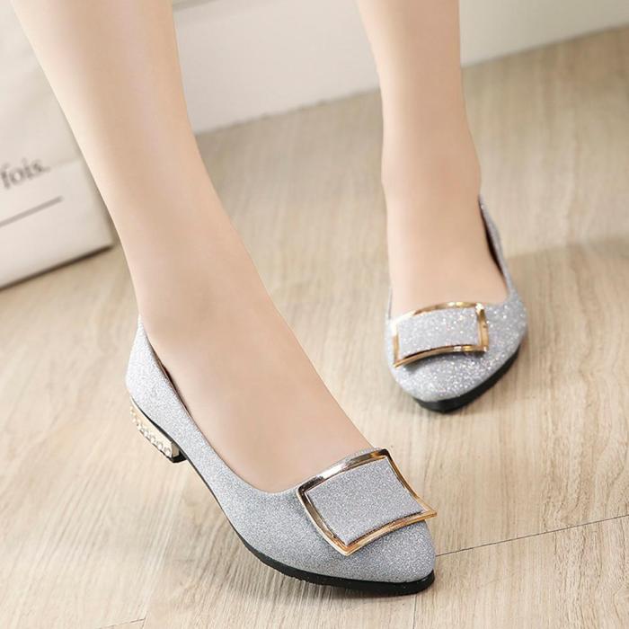 Women Flats Shallow Candy Color Shoes Woman Loafers Square Fashion Sweet Flat Casual Comfortable Plus Size #T10G