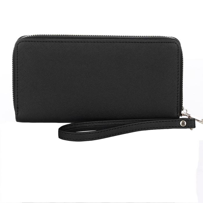 Women Wristlet Wallet Purse with Cell Phone Holder RFID Blocking bag