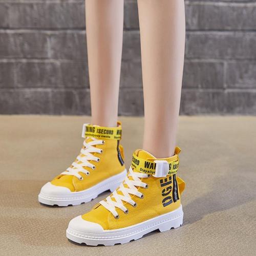 Hot Sneakers In Women's Vulcanize Shoes Women Fashion High Top Female Casual Shoes New Arrival Women's Shoes Martin Boots Canvas