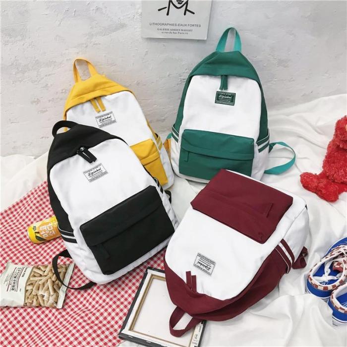 Cute Female Student backpack Fashion women school bags for teenage girls nylon kawaii backpack waterproof ladies book bag luxury