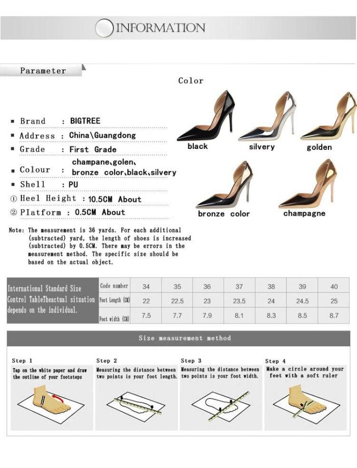 2019 New High Heels Shoes Women Pumps Stiletto Ladies Fashion Pumps Patent Leather Bridal Gift Wedding Shoe G0005