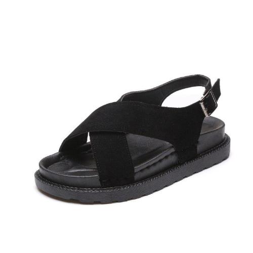 Women Rome Sandals Summer Flat Shoes Woman Platform Beach Sandal Open Toe Gladiator Style Female Casual Footwear SH031206
