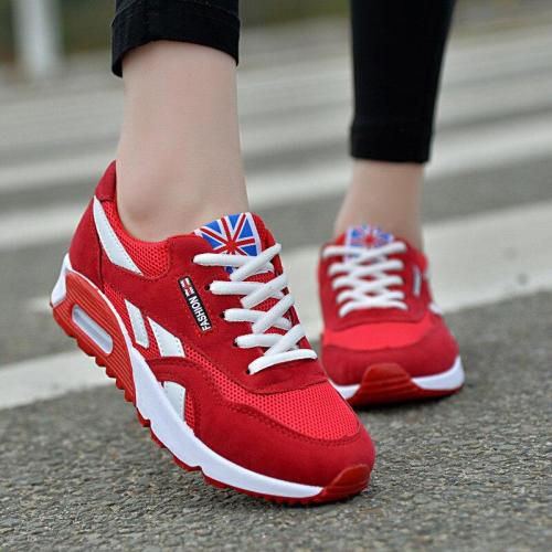 women Vulcanized shoes  Female Sports Shoes Summer Lace Up Ladies Shoes Women'S Casual Mesh Chunky Sneakers Tenis Feminino