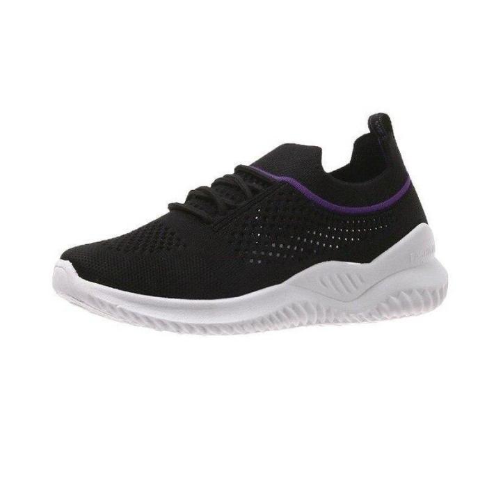 2020 New Fashion Womens Platform Sneakers Breathable Women Casual Shoes Flat Low Top Female Trainers Zapatos De Mujer