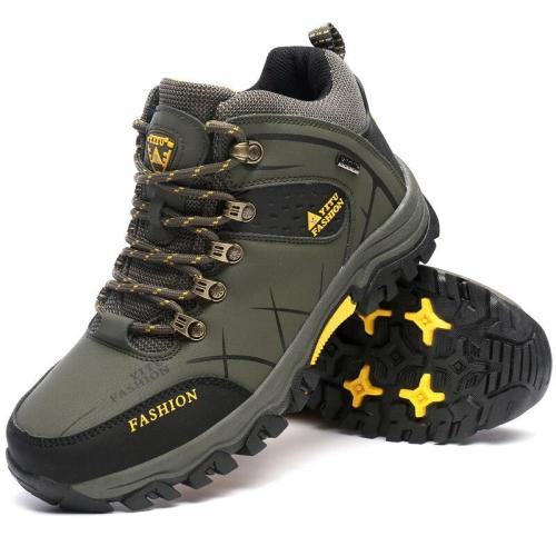 Men Winter Snow Boots  Outdoor Male Hiking Boots Warm Men High Quality Waterproof Leather Sneakers Work Shoes 39-47 2020 new