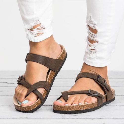 Women Sandals Rome Style Summer Sandals For 2021 Flip Flops Plus Size 35-43 Flat Sandals Beach Summer Zapatos Mujer Casual Shoes